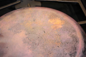 Copper bottom blistering - Revere Ware Parts