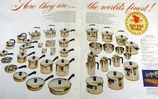 Vintage 1801 Paul Revere Cookware Set 11 Pc Set Vintage Revere